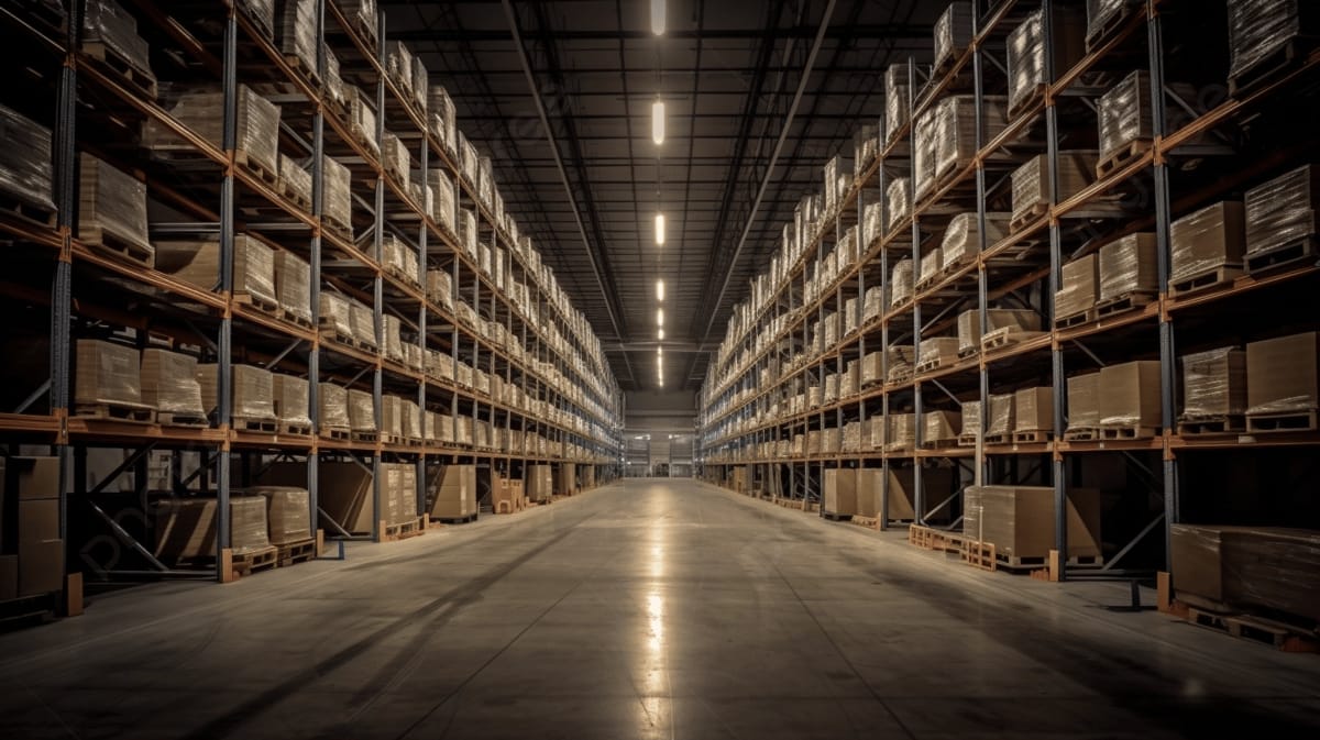 Heavy duty pallet racking