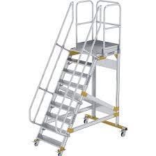 Aluminium staircase